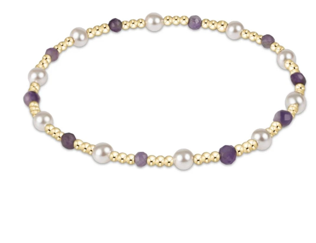 Pearl Sincerity 4mm Amethyst