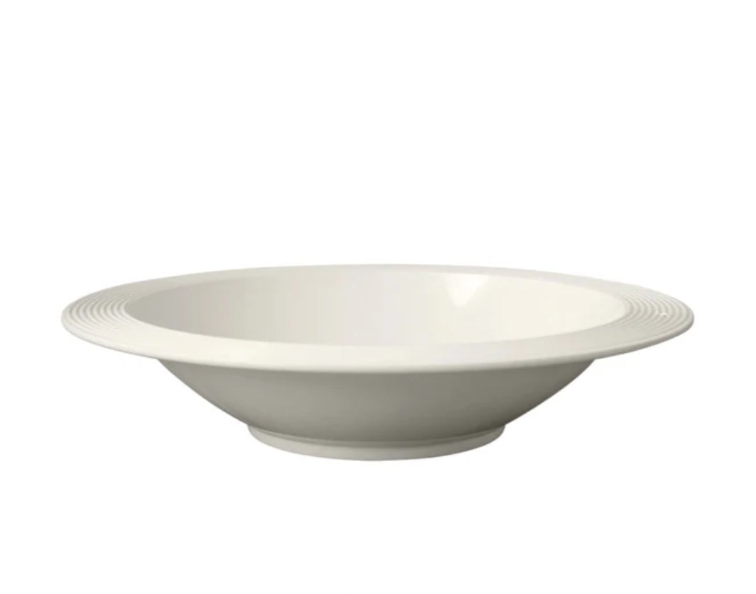 melamine shallow bowl