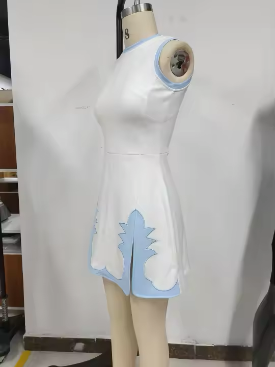 Blue Resort Dress