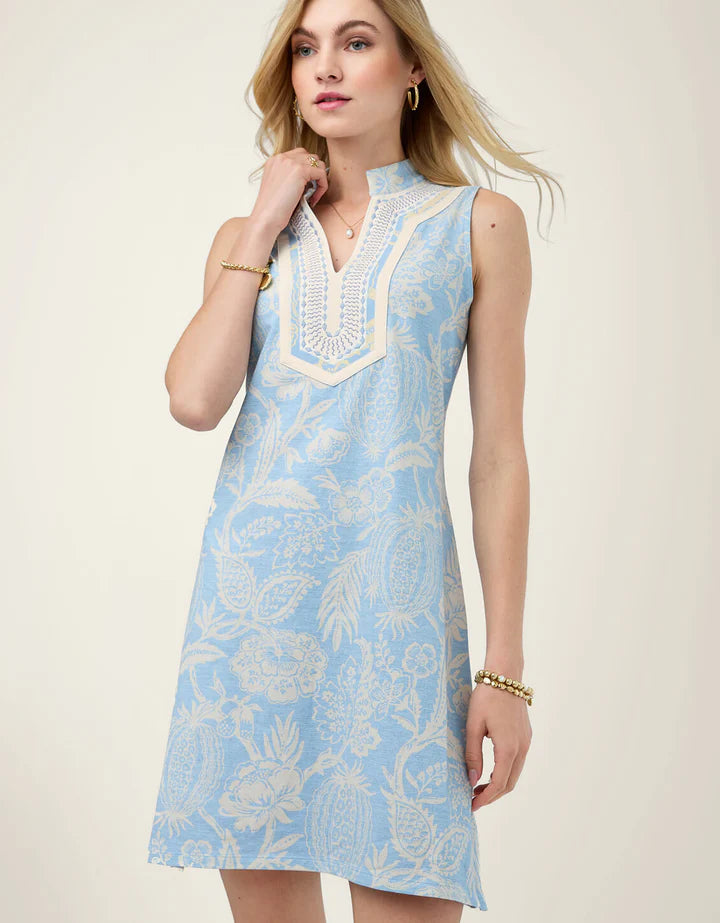 Sleeveless Tunic Dress Flagler Pods Sky