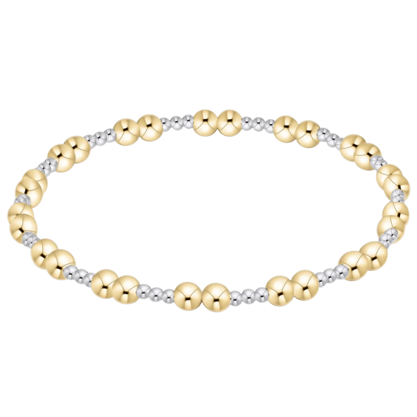 together mixed metal 4mm bracelet