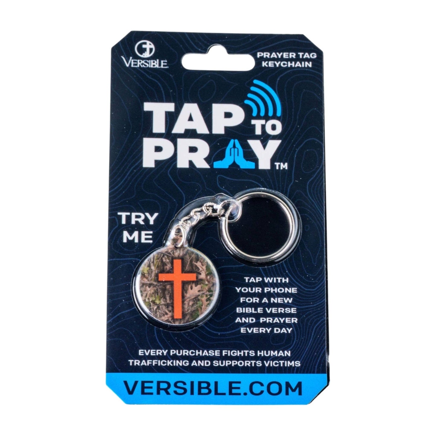 Tap To Pray™ - Prayer Tag Keychains