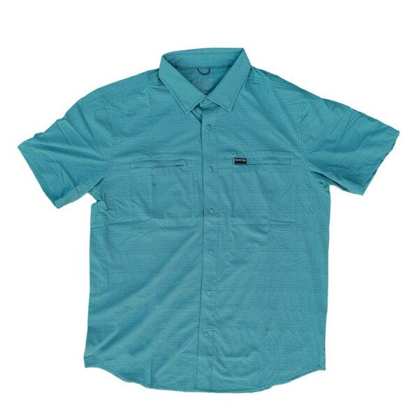 OYSTERMAN S/S WOVEN | NORTH SEA GREEN