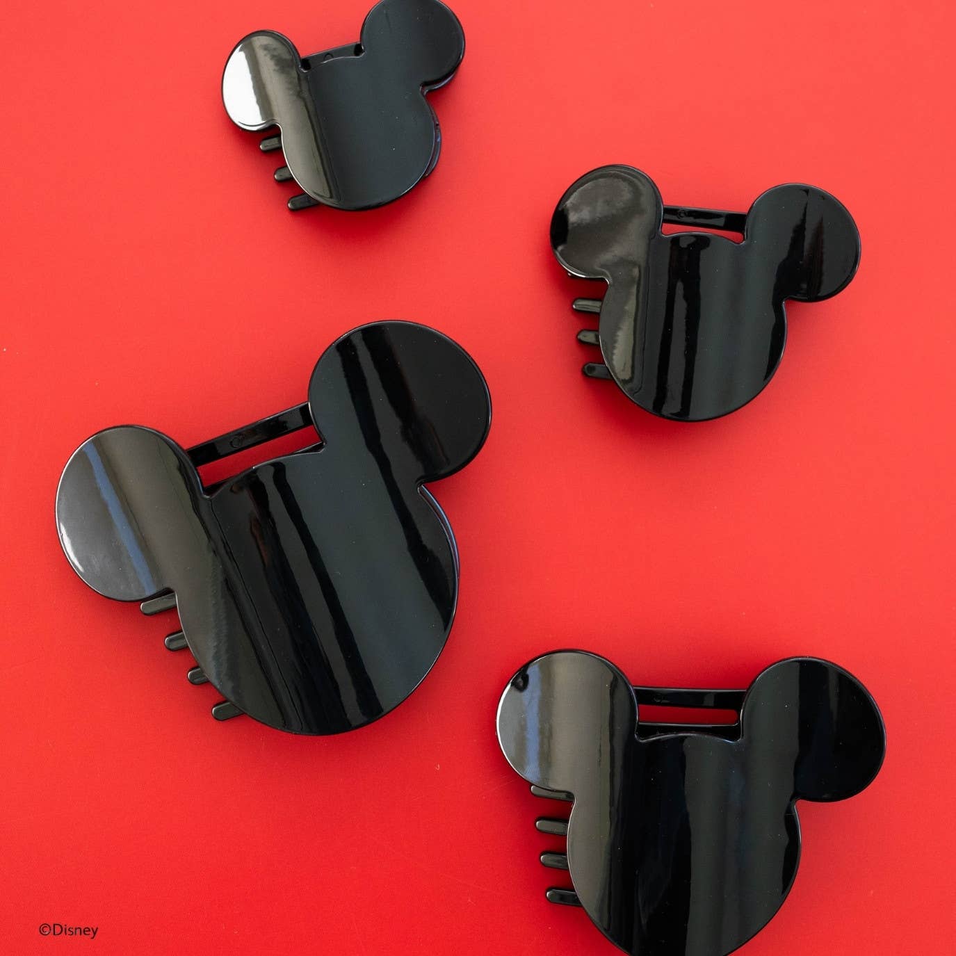Disney: Mickey Mouse Shaped | Medium | Flat Hair Clip