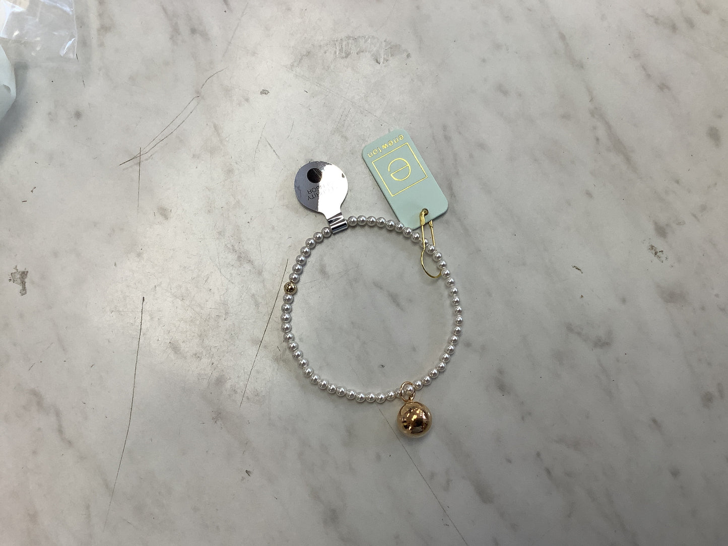 Classic Pearl 3mm bracelet classic gold 10mm