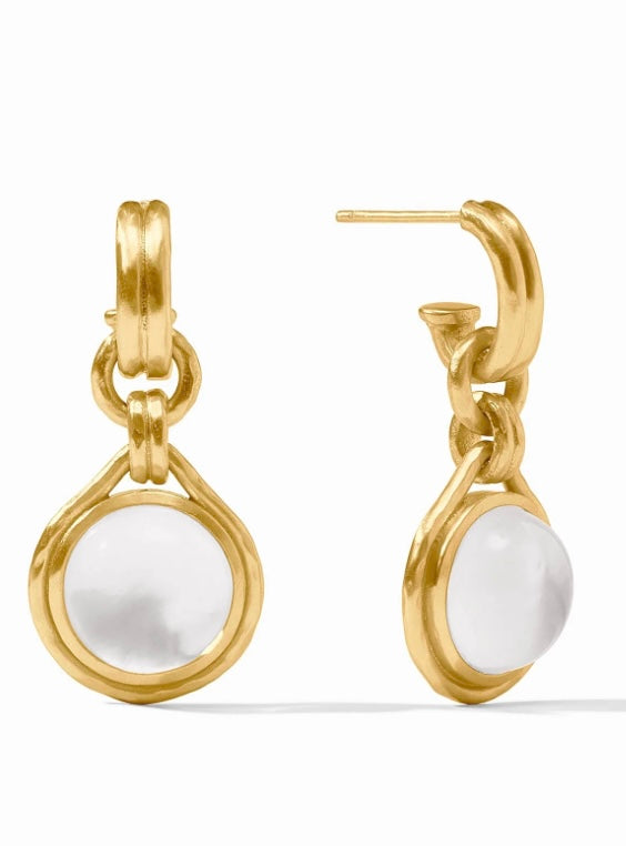 Solara Hoop & Charm Earring