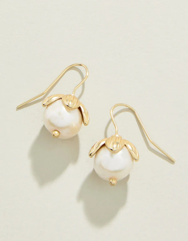 Bauble Drop Earrings Light Blue