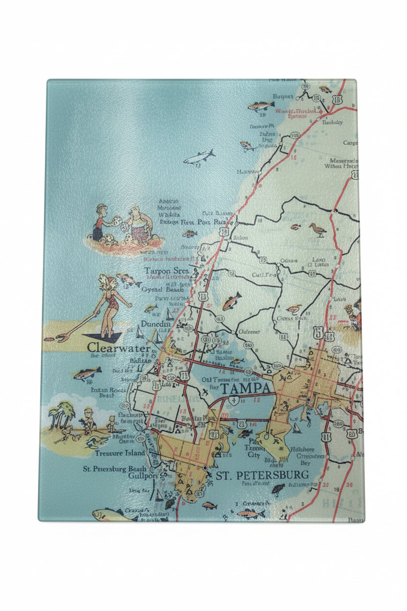 Tarpon Springs Cutting Board Large