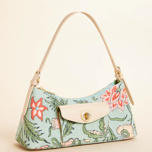 Sabine Shoulder Bag Hamilton Floral Block Print