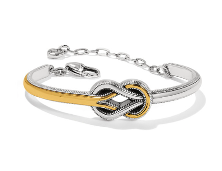 Interlok Harmony Two Tone Bar Bracelet