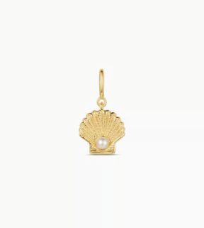 Shell Pearl Parker Charm