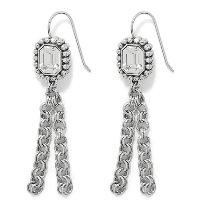 Brighton Twinkle Luxe Tassel French Wire Earrings