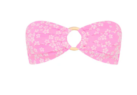 Strapless Bandeau Bikini Top - Sugar Sprinkle