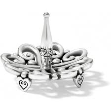 Silver Alcazar Ring Holder