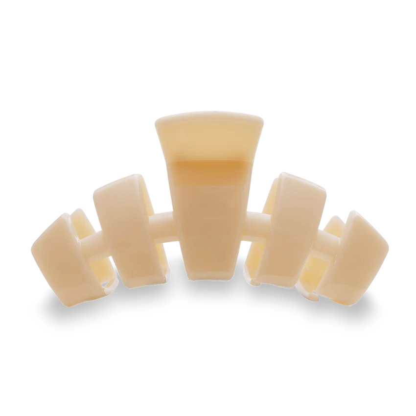 Almond Beige Clip TELETIES Large