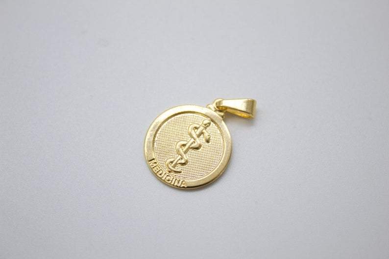Gold Medical Pendant