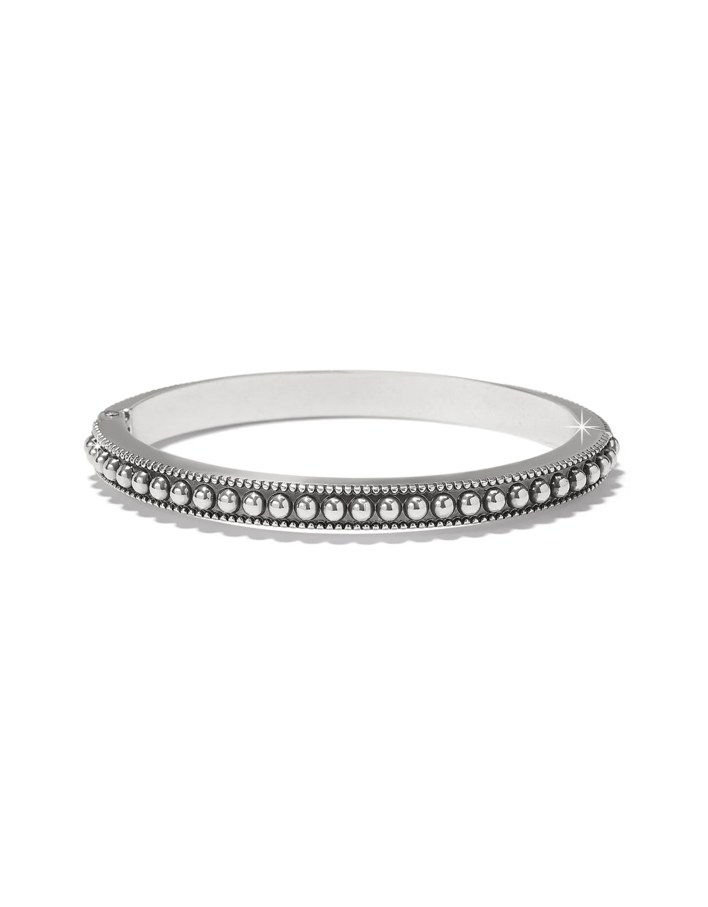 Pretty Tough Gem Hinged Bangle Aqua