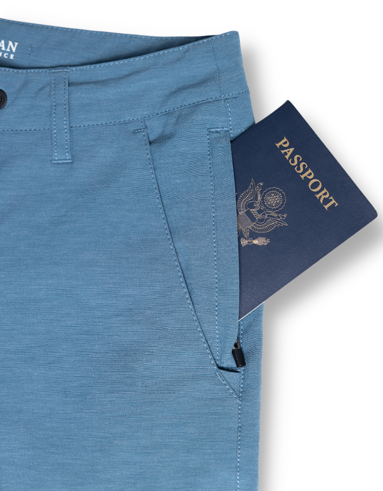 MAGELLAN 19" EXPLORER SHORTS - MALLARD BLUE