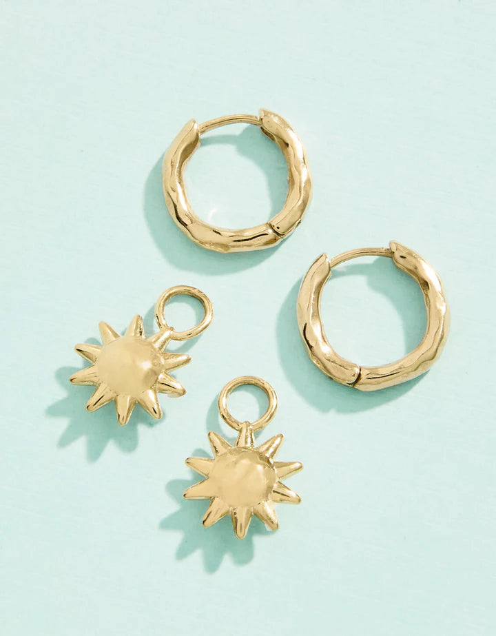 Sunshine Convertible Hoop Earrings