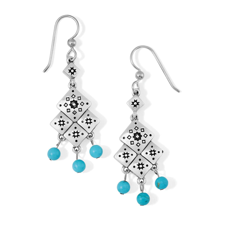 Mosaic Tile French Wire Earrings