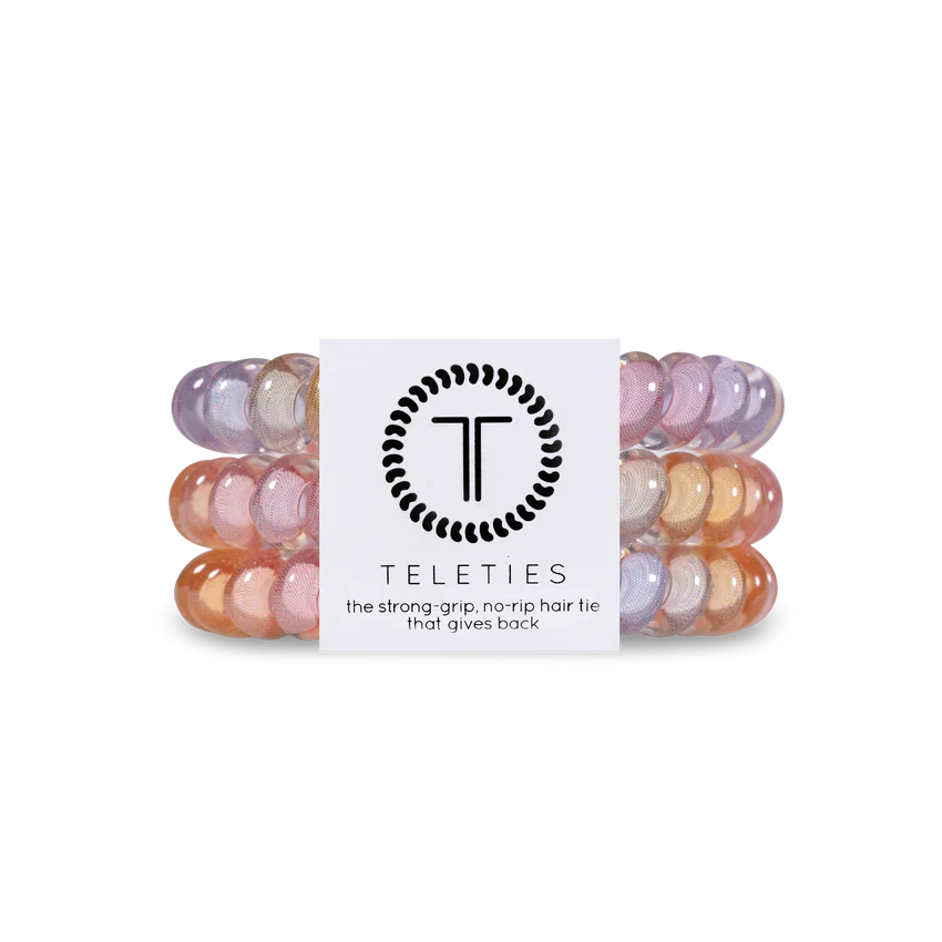 Sherbert Small Teleties Hair Ties