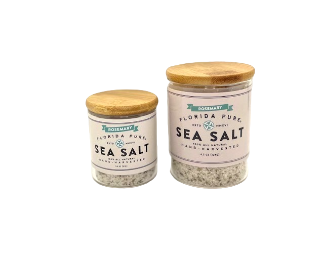 All-Natural High-Quality Gourmet Rosemary Infused Sea Salt