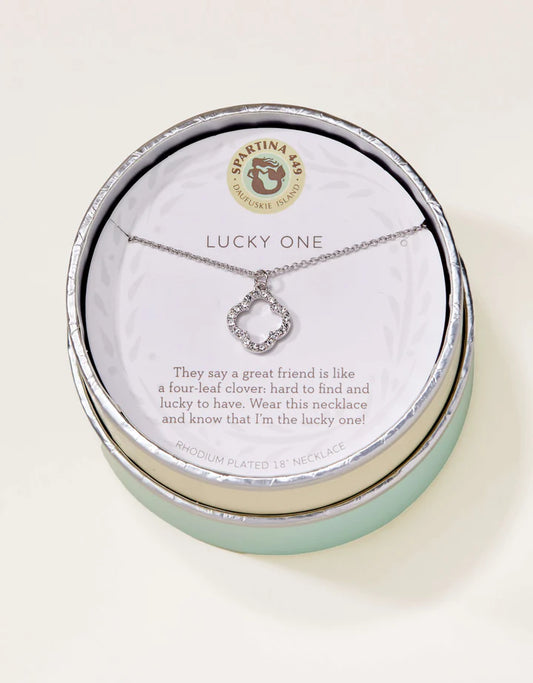 Sea La Vie Necklace 18" Lucky One/Quatrefoil
