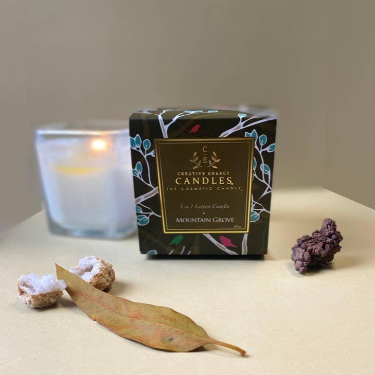 Mountain Grove: 2-in-1 Soy Lotion Candle