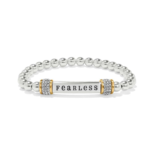 Meridian Two Tone Stretch Bracelet