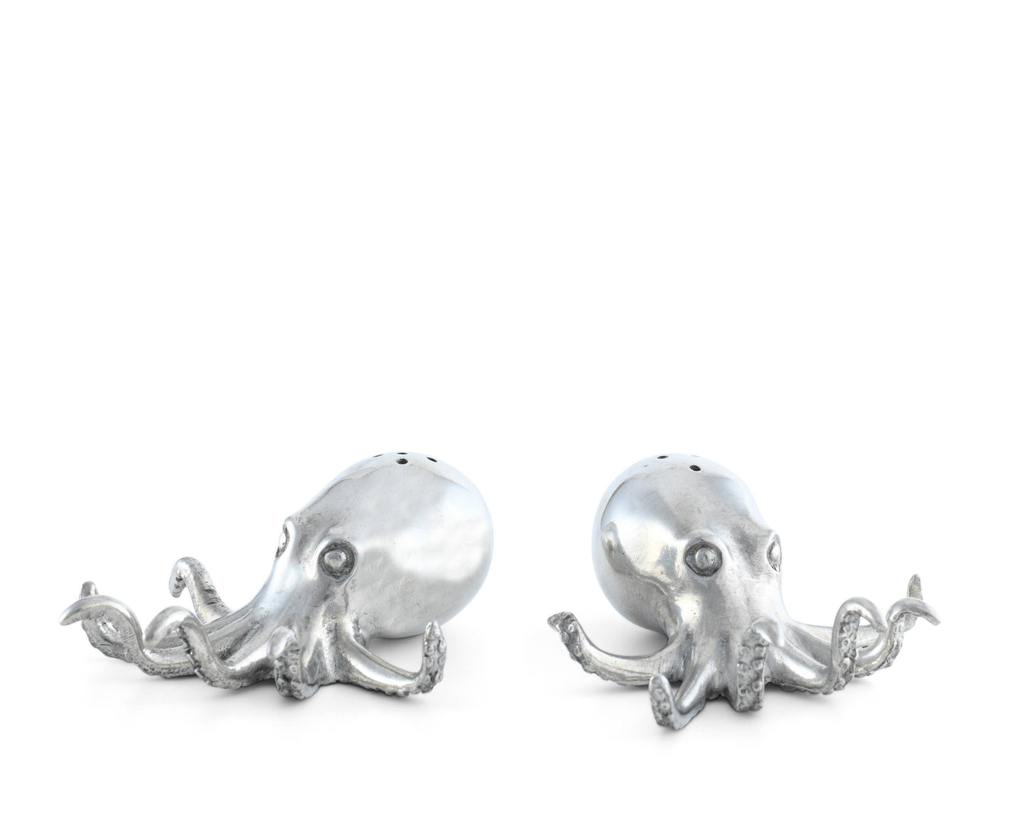 Pewter Octopus Salt & Pepper Set