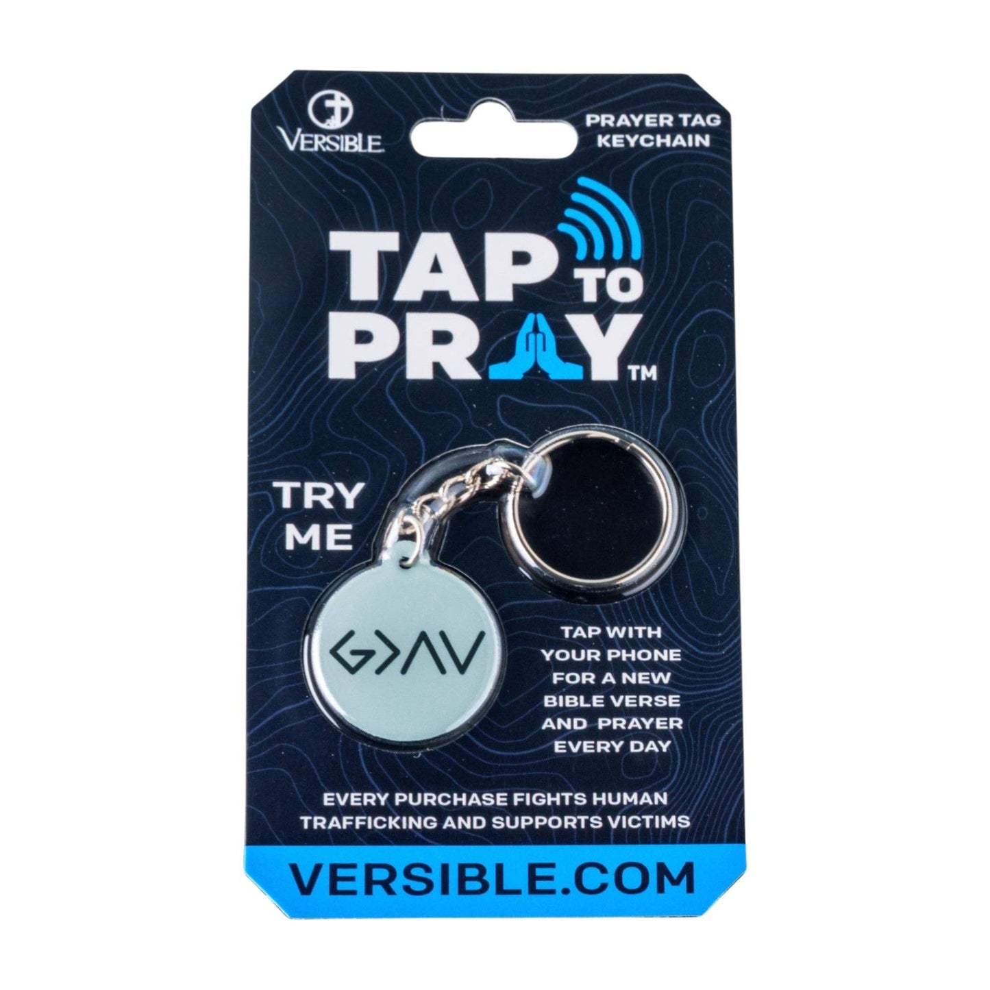 Tap To Pray™ - Prayer Tag Keychains