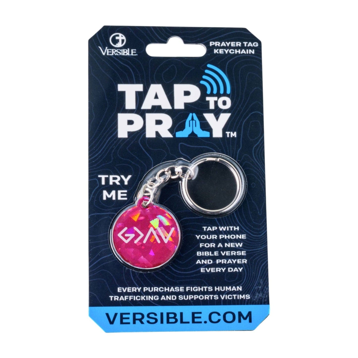 Tap To Pray™ - Prayer Tag Keychains