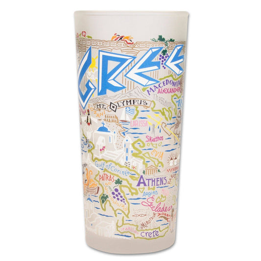 Greece Drinking Glass Set