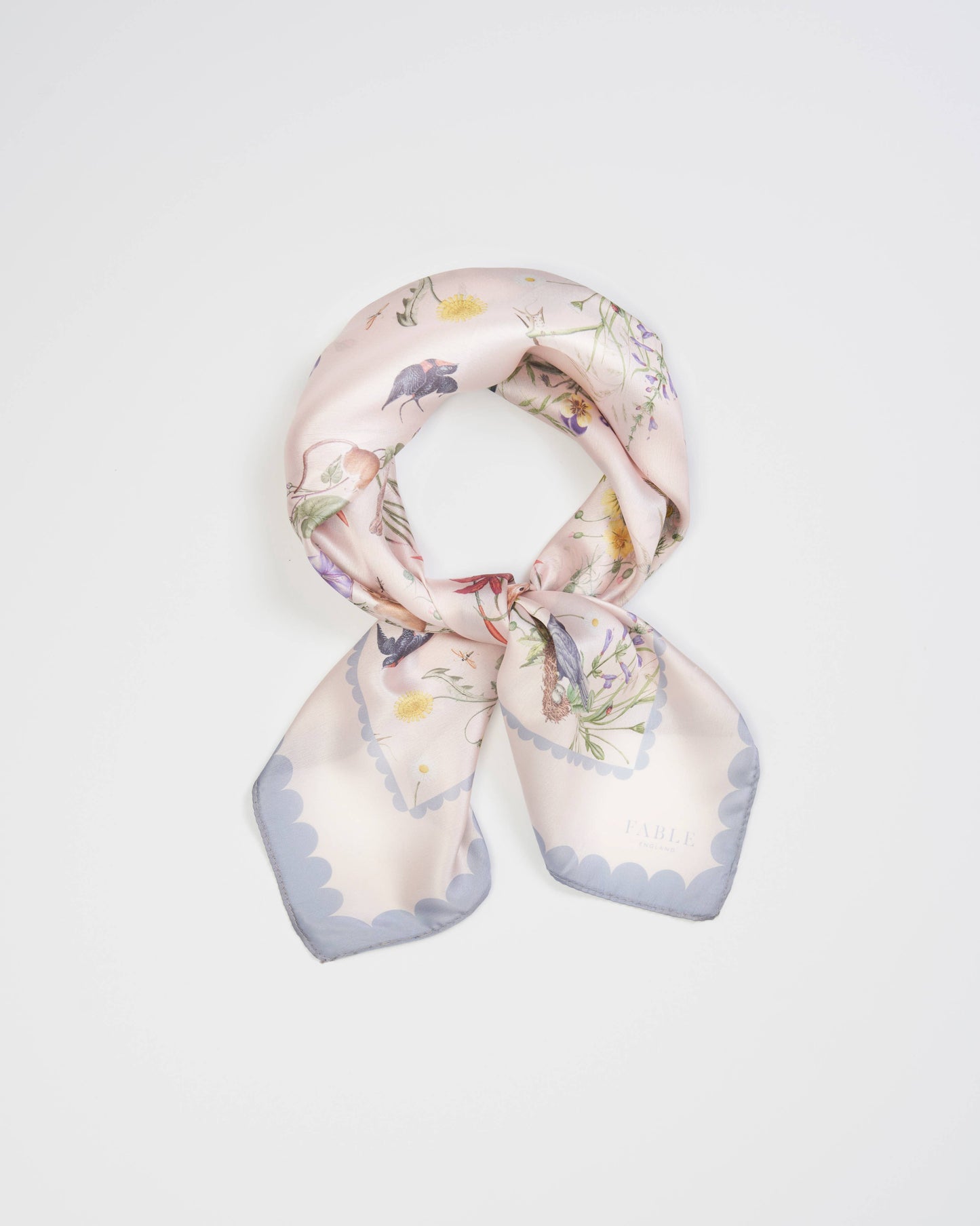 FABLE High Tea Toile Square Scarf