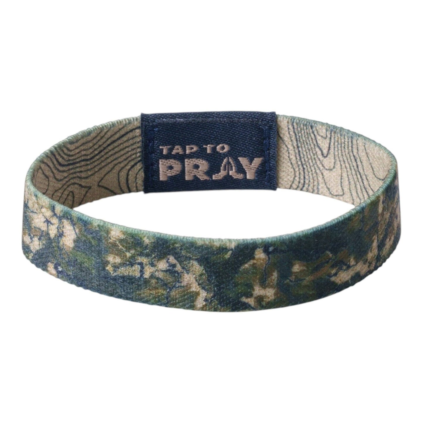 Tap To Pray™ Wristbands - Valor Camo & Isaiah 6:8