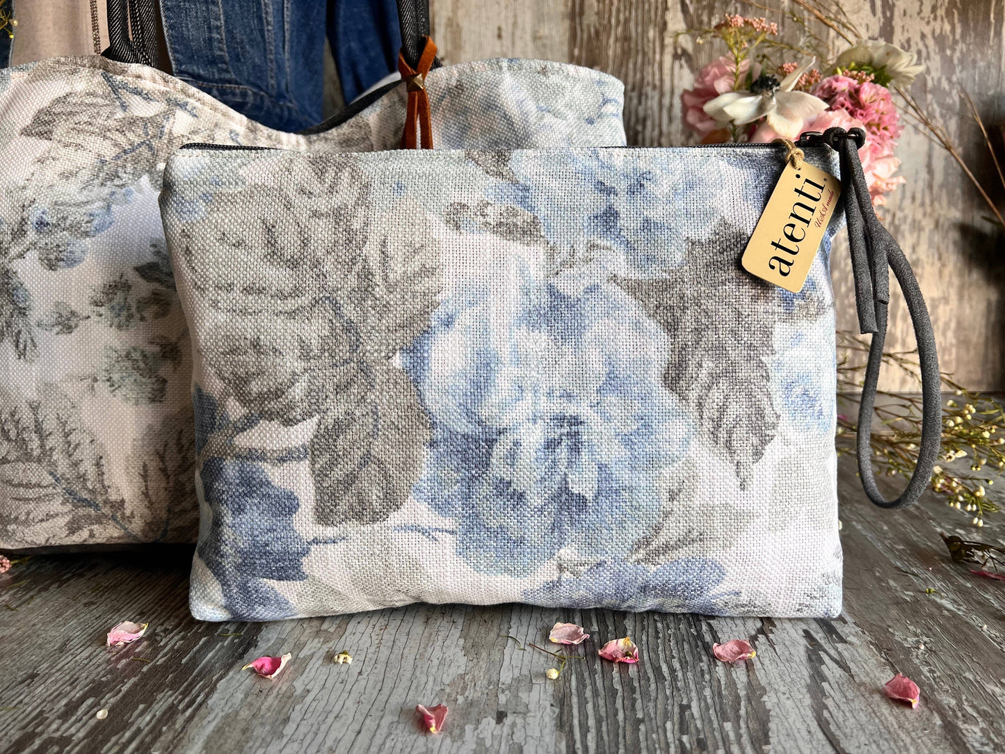 Jenny Lolita: USA Made, Handbag with Matching Pouch