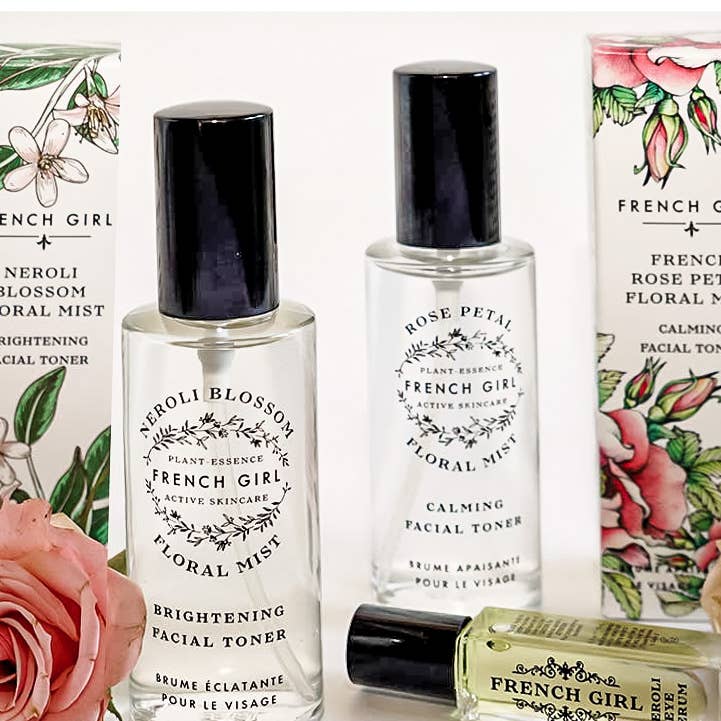 French Rose Organic Floral  Face Mist Hydrating Toner