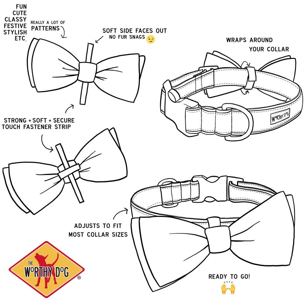 Red Plaid III Bow Tie