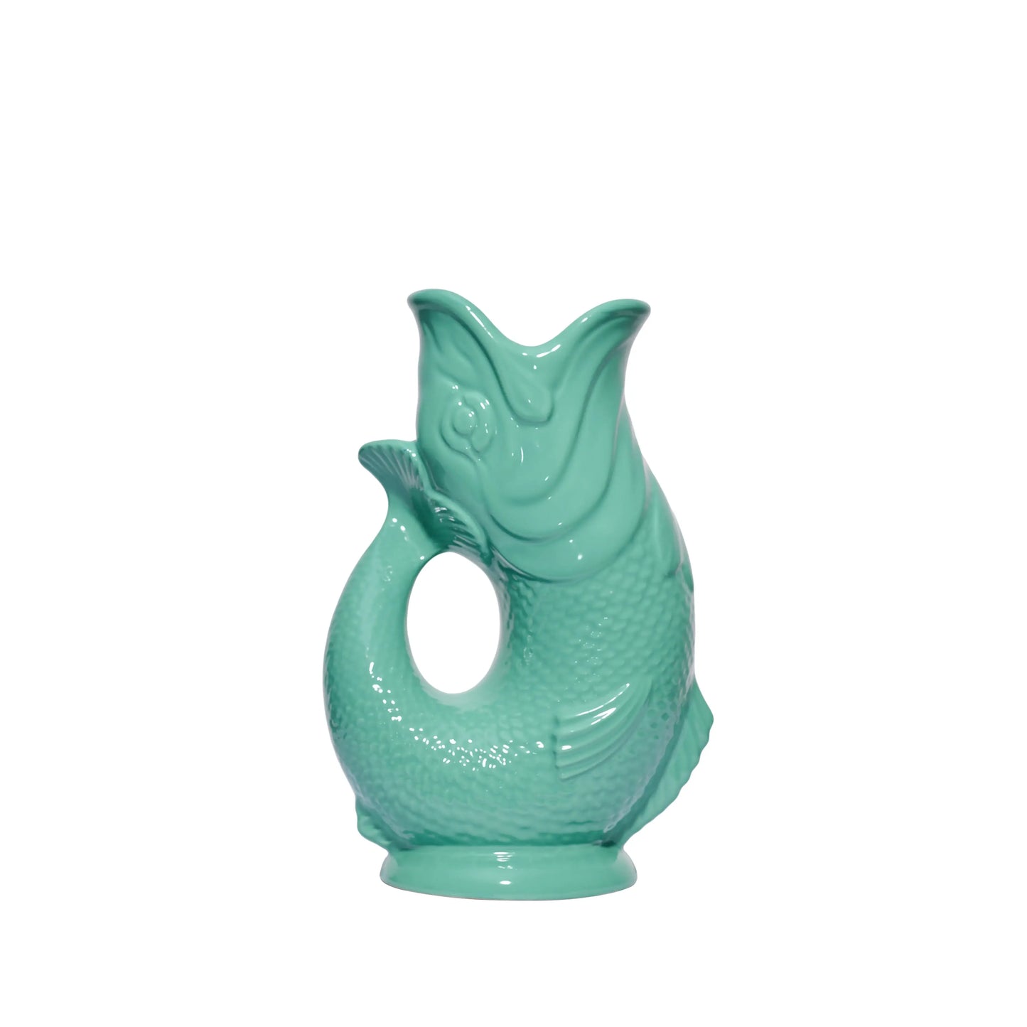 Sea Green Gluggle Jug