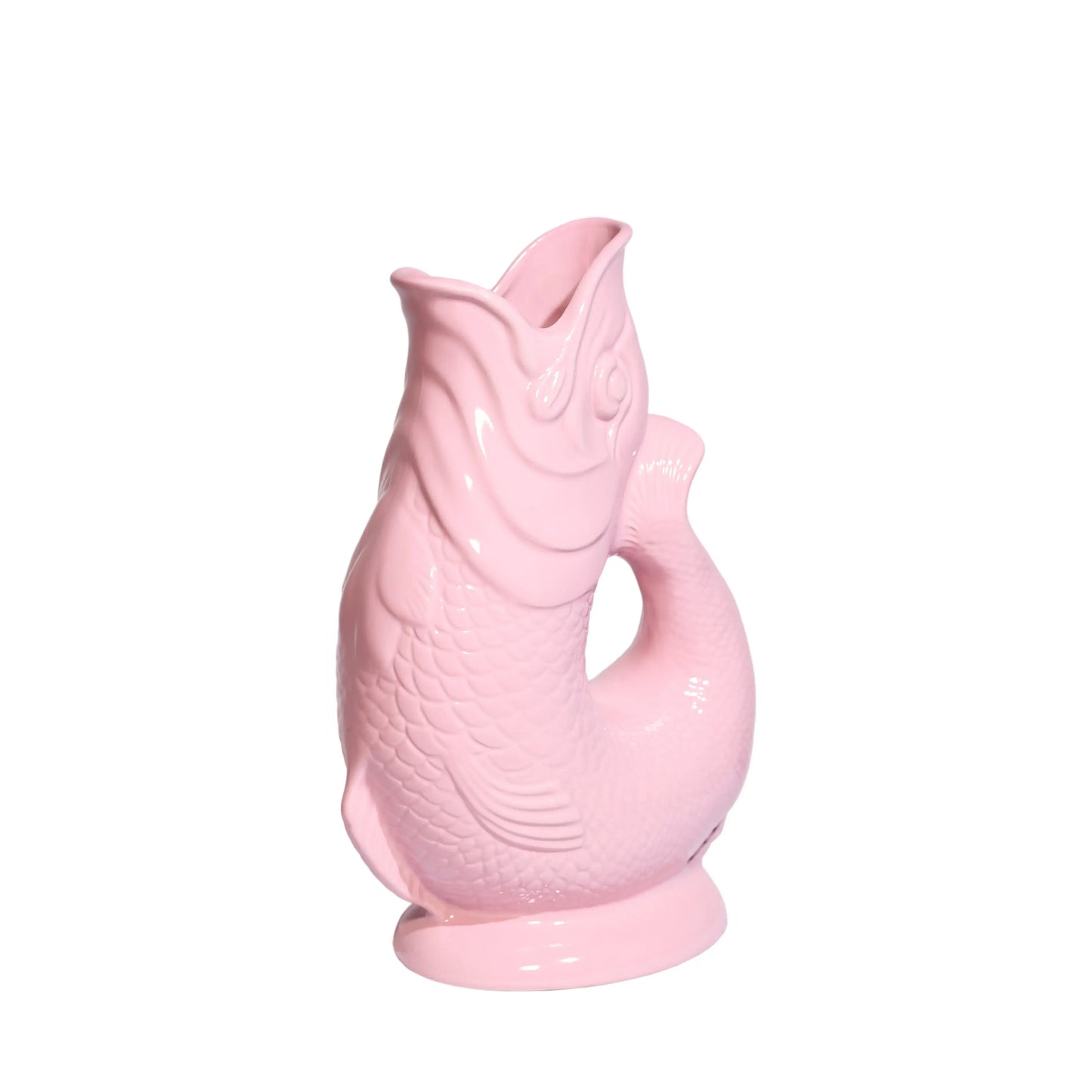 Baby Pink Gluggle Jug