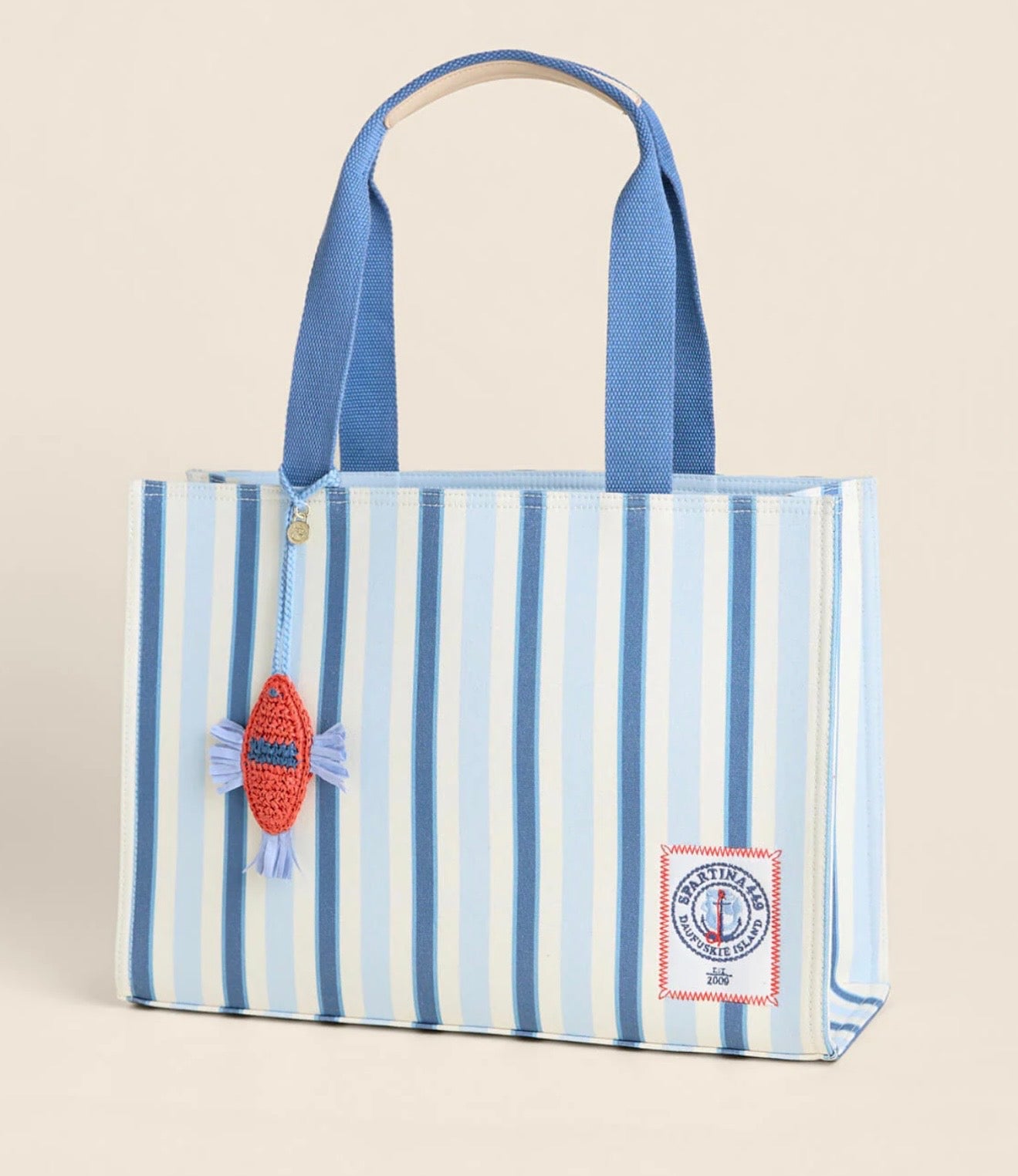 Shopper Tote Flagler Resort Wide Stripe