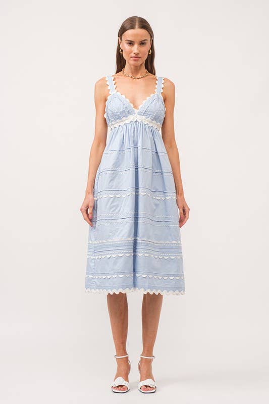 Jeanie Midi Dress