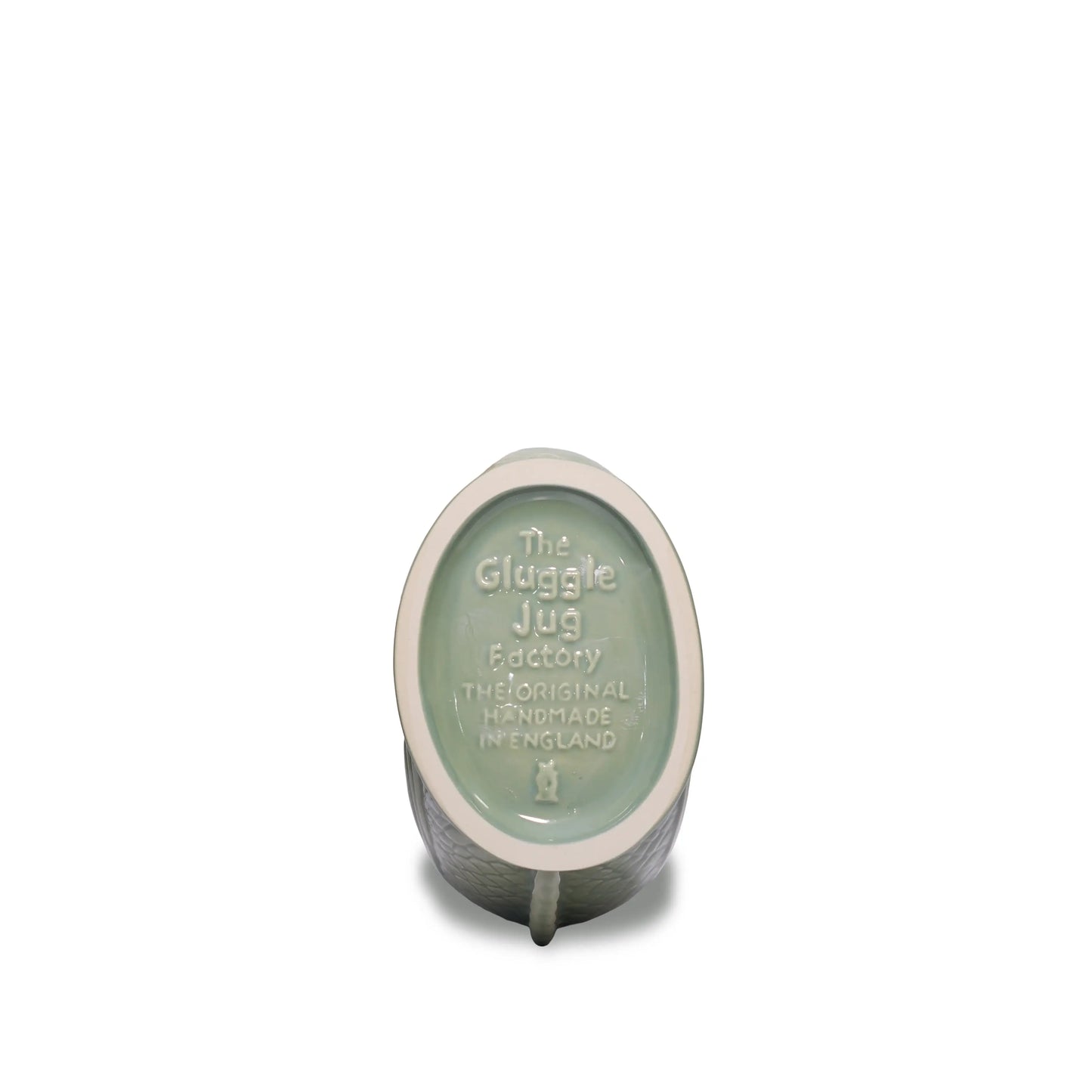 Extra large Sage Lustre Gluggle Jug Extra Large