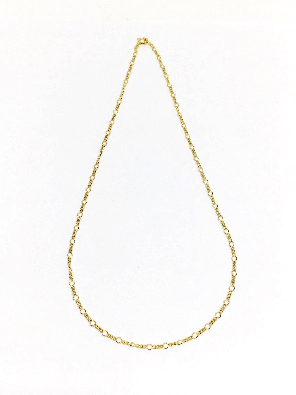 18K Gold-Filled Evil Eye, Lucky Clover, Cross Necklace