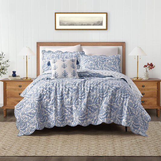 PEEPLES SONG QUILT SET- Spartina