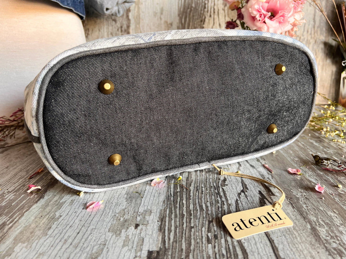 Jenny Lolita: USA Made, Handbag with Matching Pouch