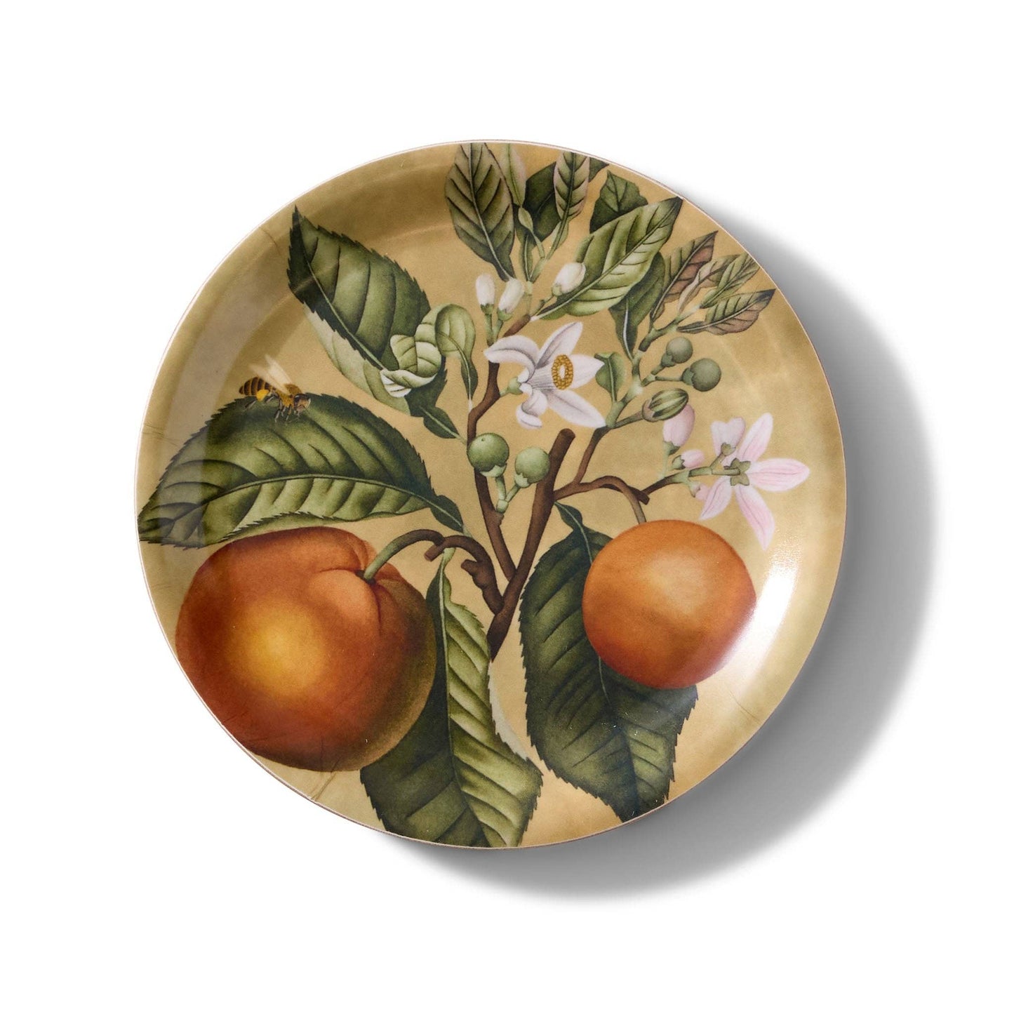 Kumquats Mini Birchwood Tray | Decorative Wood Serving Tray 4x4