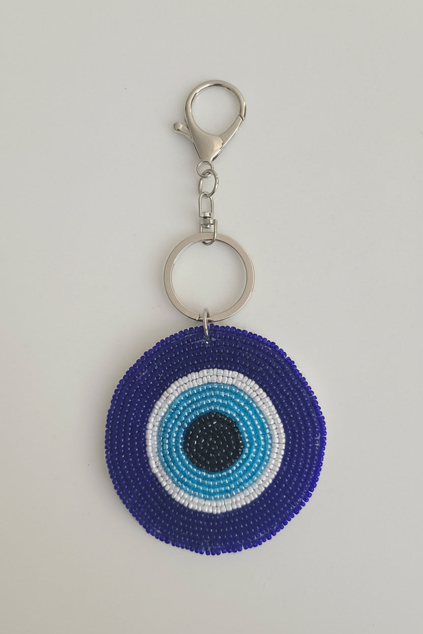 CHARM ROUND EVIL EYE