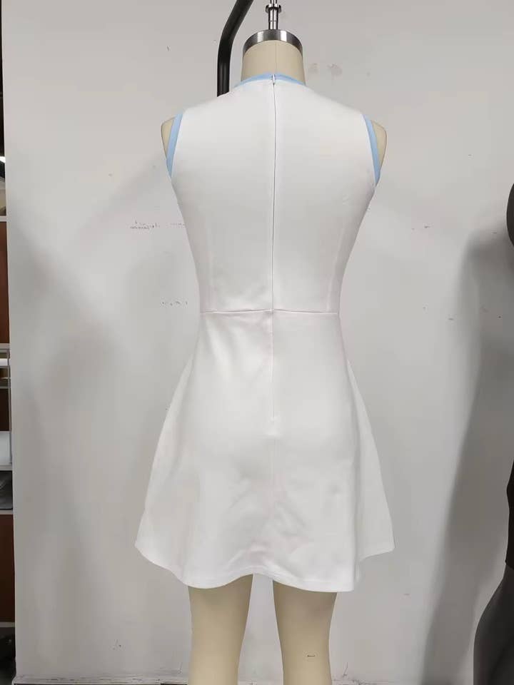 Blue Resort Dress