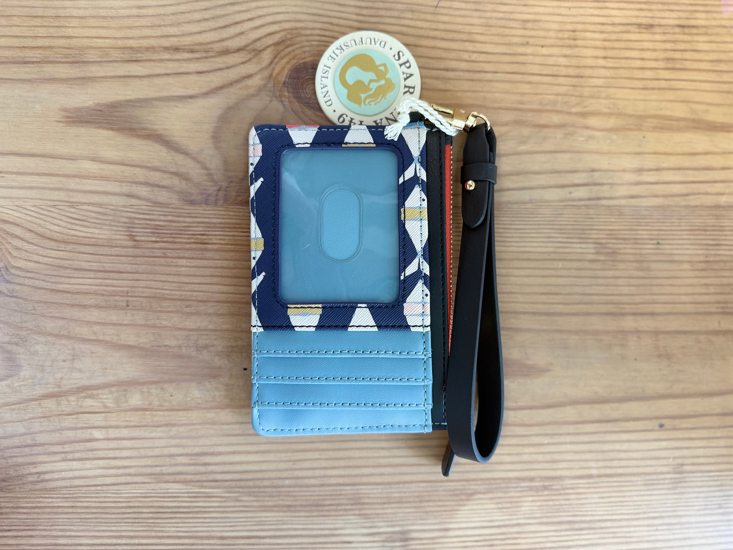 Slimcard Coinpurse Flagler Resort Fish Navy